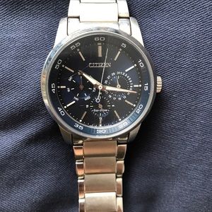 Men’s citizen silver watch